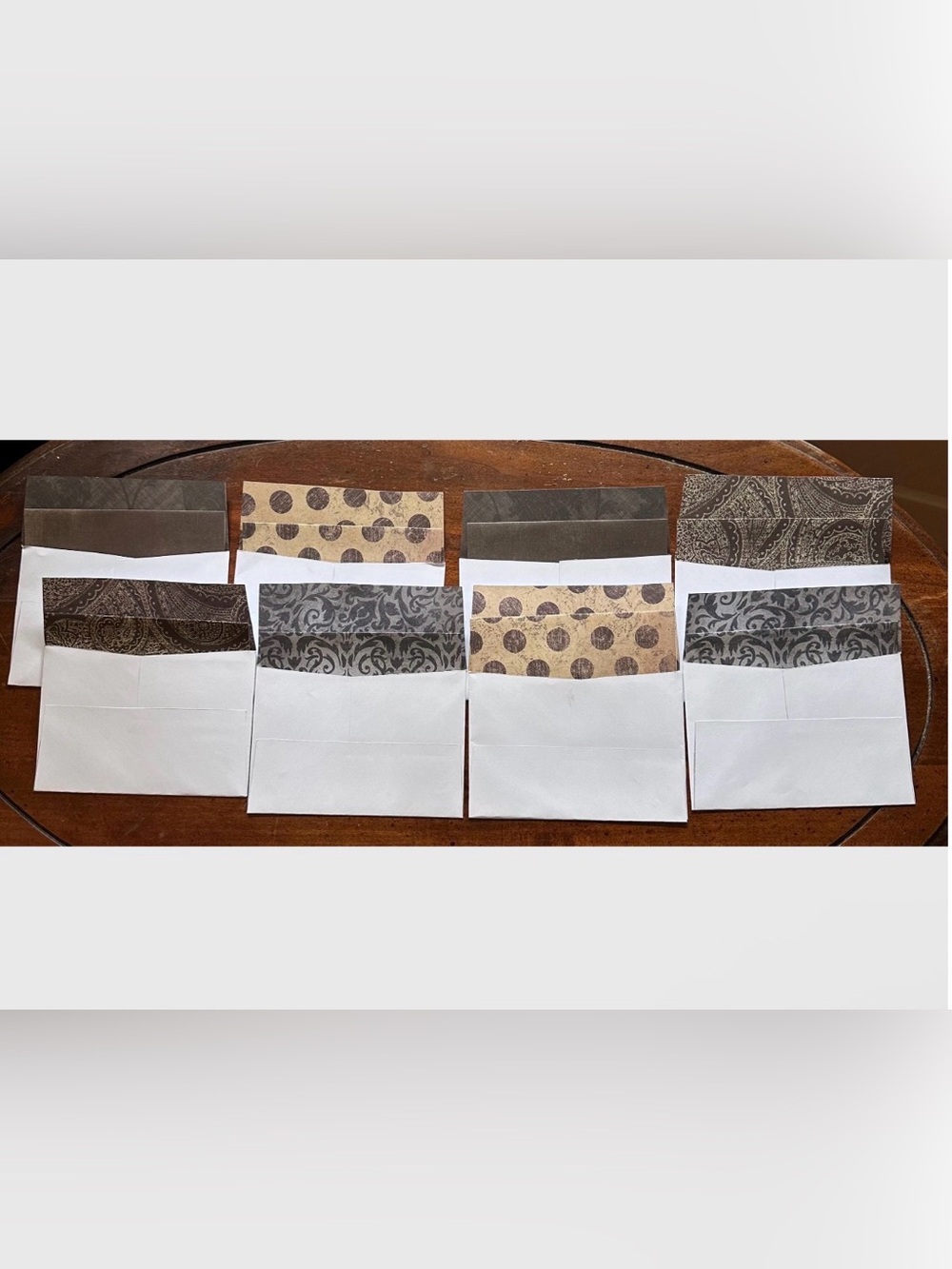 Handmade set of simple stationary โข lightweight paper - Picture 2 of 3
